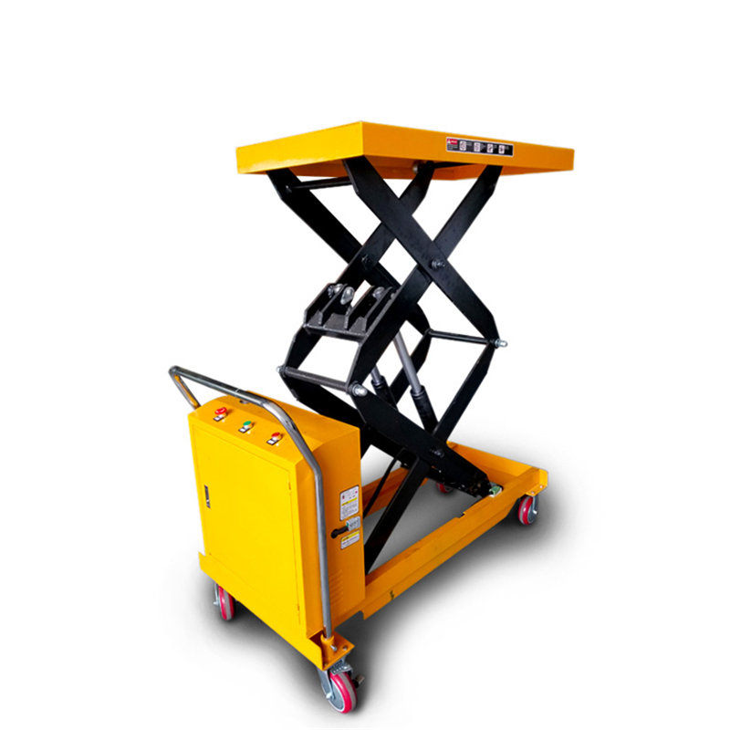 Mobile Double Electric Scissor Lift Table