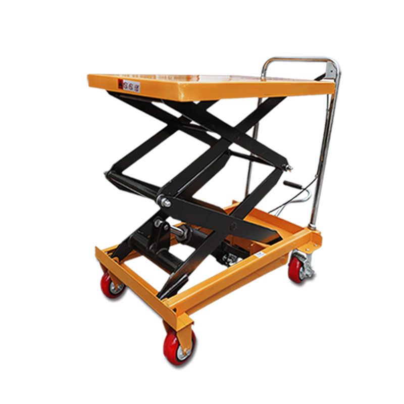 pallet lift table with rollers, mini scissor lift table, hydraulic ...