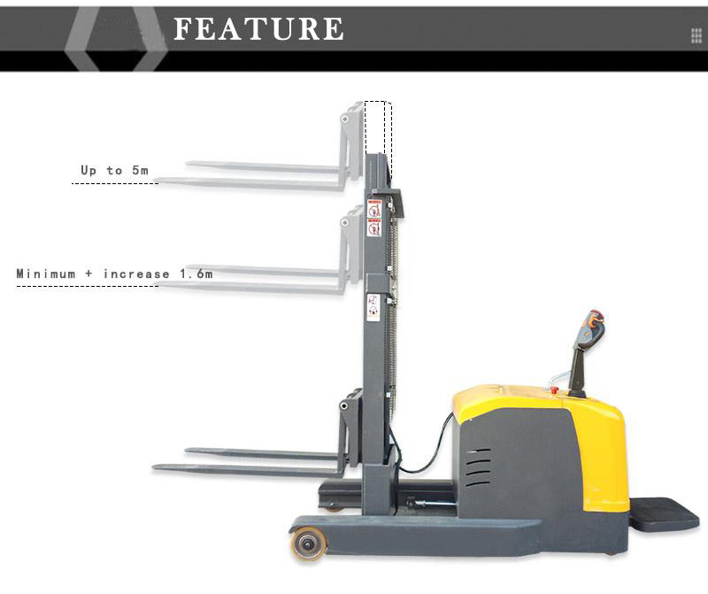 fully electric stacker 6