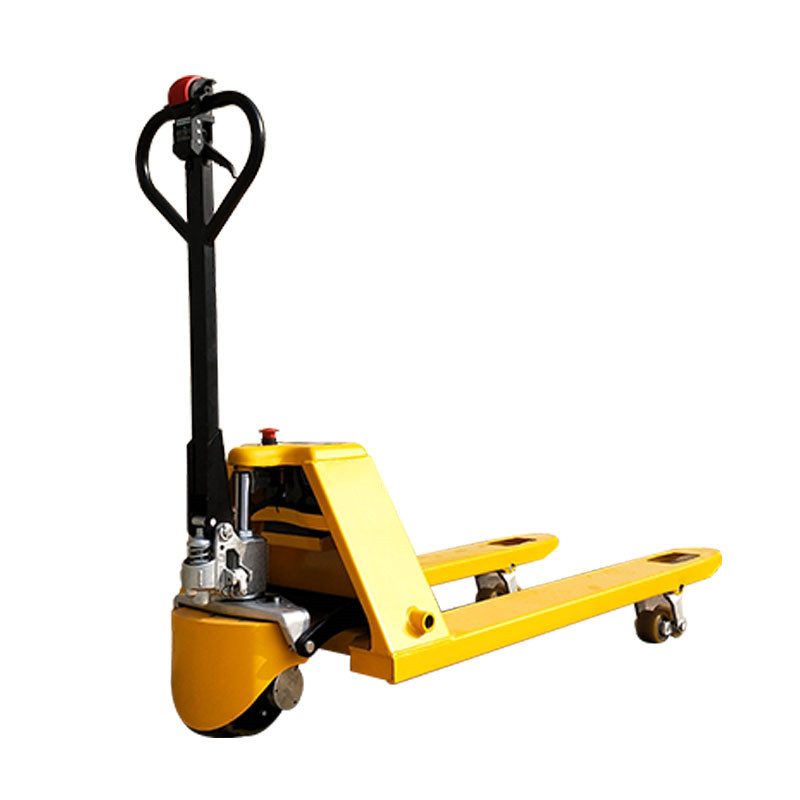 semi electric pallet jack, electric reach truck, narrow pallet jack