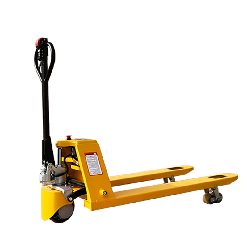 semi electric pallet jack, electric reach truck, narrow pallet jack