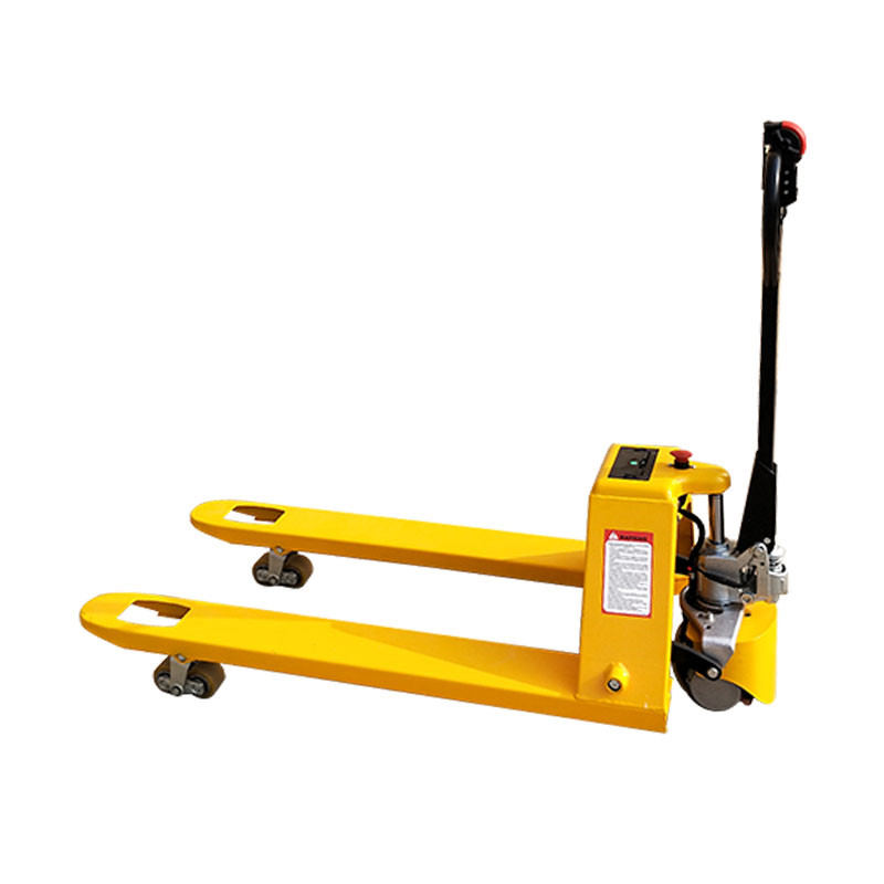 semi electric pallet jack, electric reach truck, narrow pallet jack