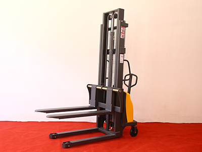 Semi-electric stacker