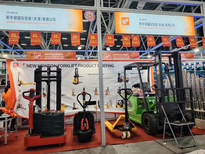 New Nidun forklift: show the strength of Made in China at the Canton Fair