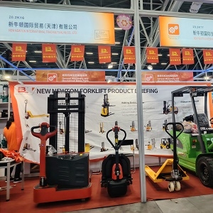 New Nidun forklift: show the strength of Made in China at the Canton Fair